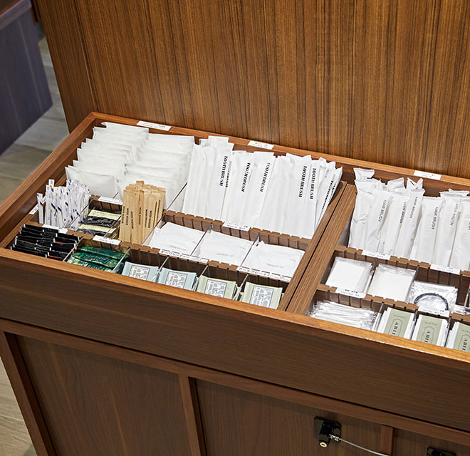 フリーアメニティ