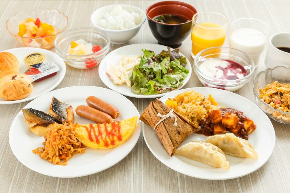 画像：朝食