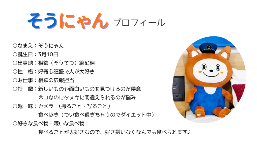 そうにゃんプロフィール