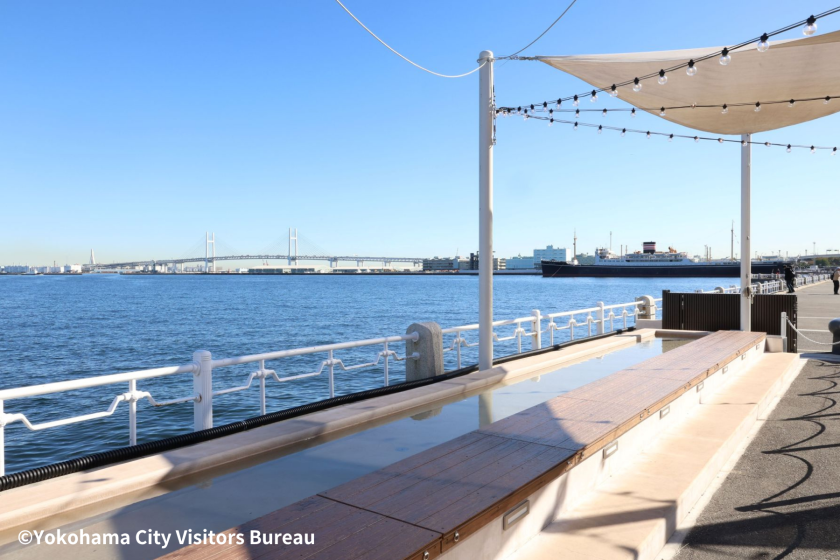 ザ・ワーフハウス 山下公園の足湯