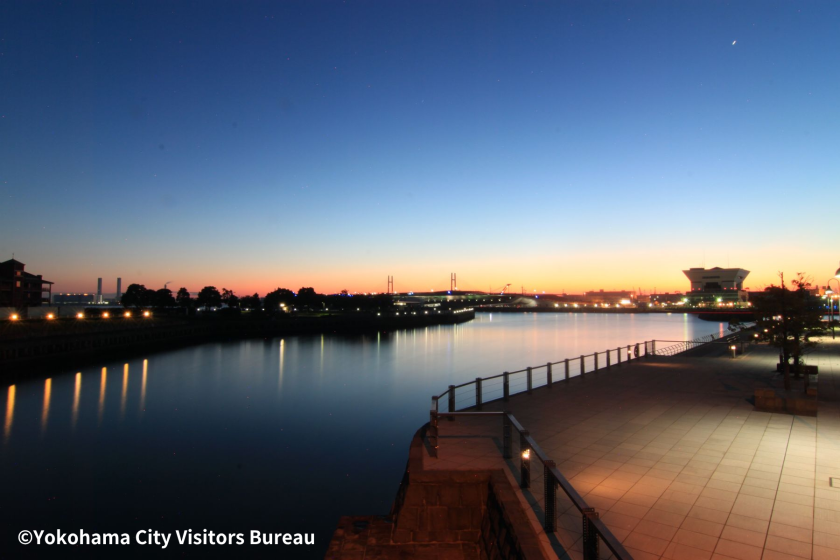 象の鼻パーク夕景