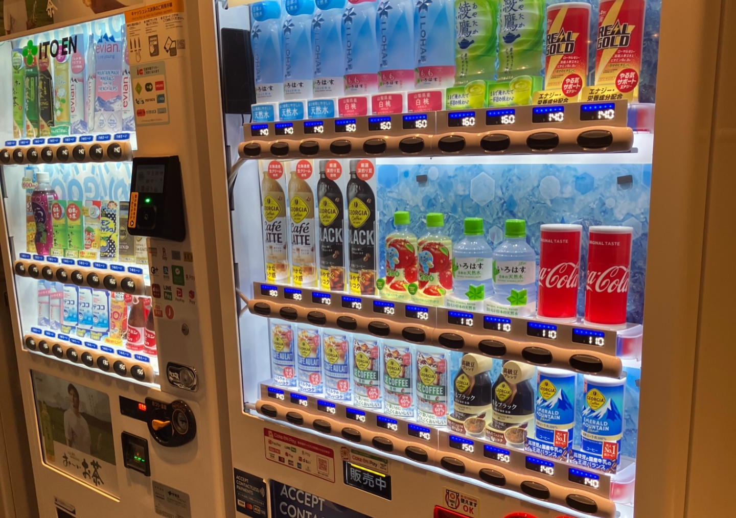 写真：自動販売機