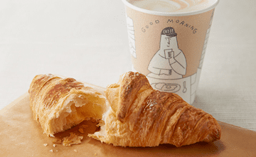 Croissant + The Below Drink