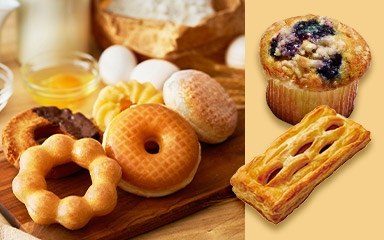 Donut + Pie or Muffin Set