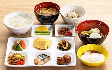 A sample of dishes（Japanese）