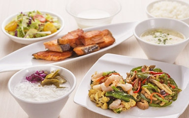 A sample dishes