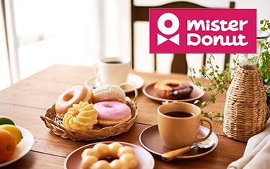 早餐會場：Mister Donut