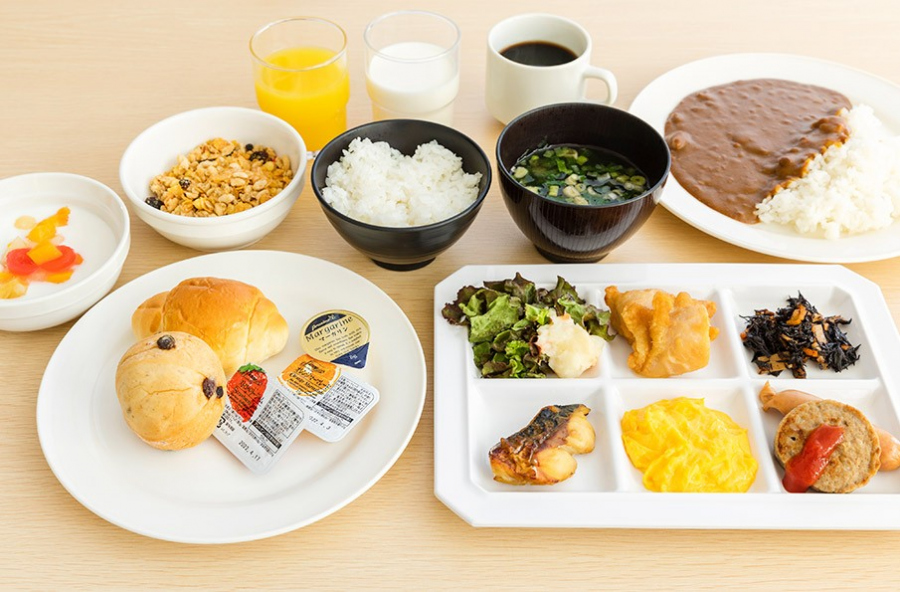 ～横浜Diningで朝食を～ 朝食にはフレッサインの和洋食日替わりビュッフェをお楽しみ頂けます。※画像はイメージです。