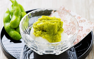 Sendai Specialties Zunda-Mochi (green soybean rice cakes)