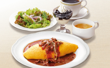 Royal Rice Omelet ~Hashed Beef Sauce~ Special Lunch