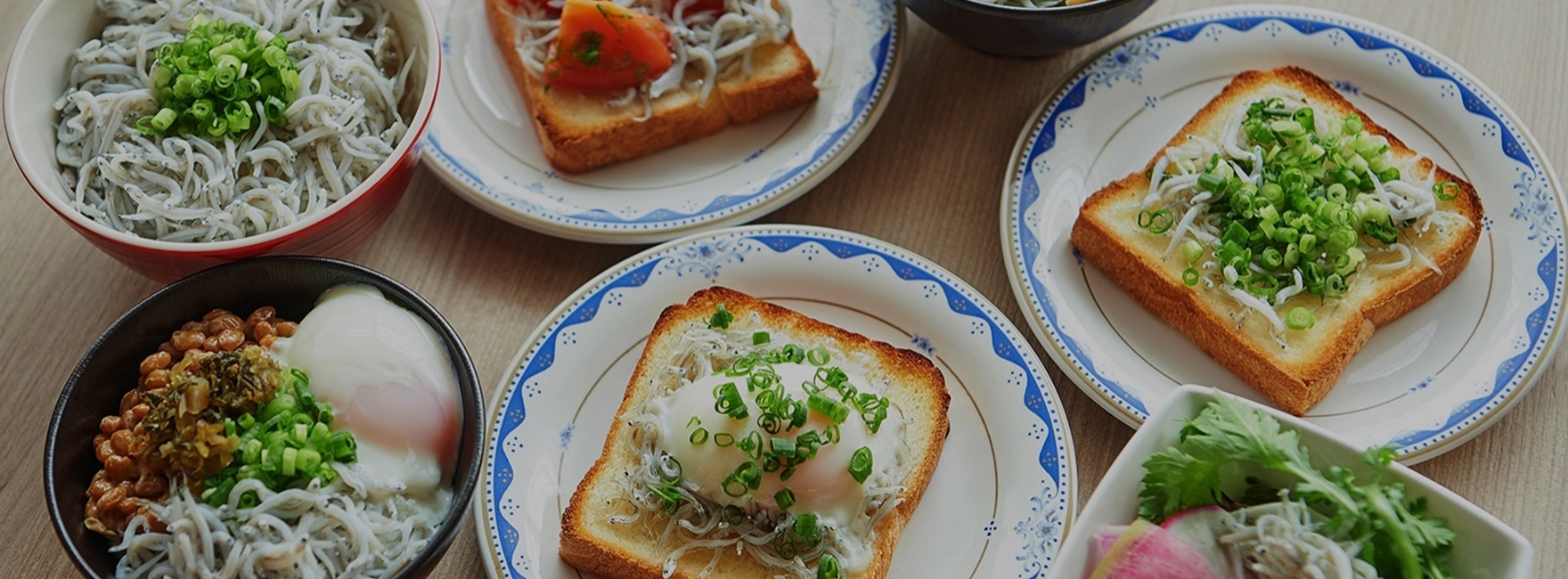 湘南名物の「釜揚げしらす」をはじめ、バランスの取れた和食・洋食のビュッフェをご用意