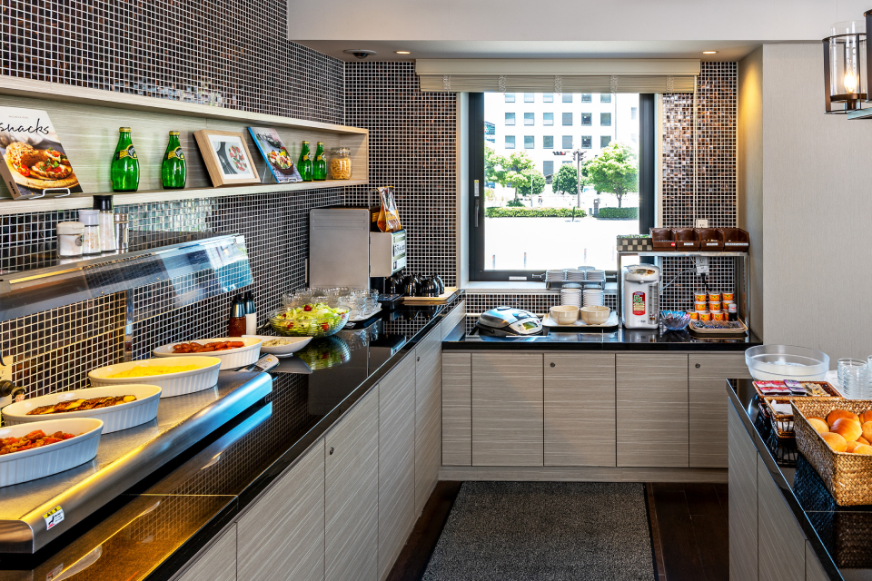 画像：朝食会場