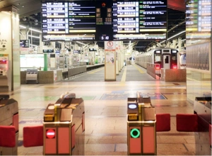 南海なんば駅　北改札口です。