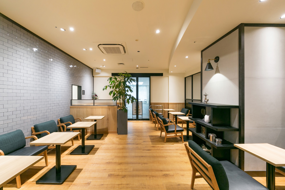 画像：朝食会場