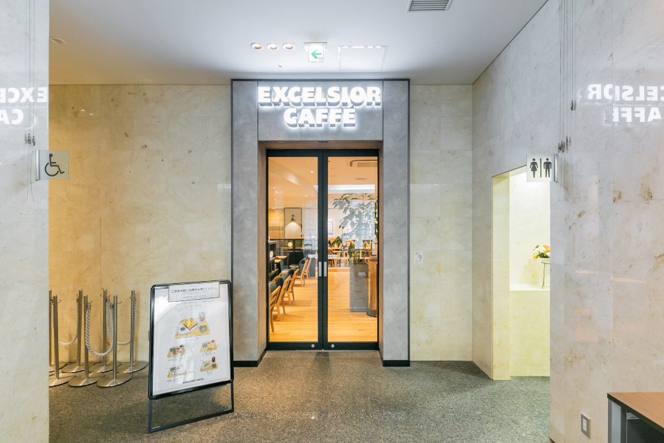 画像：朝食会場外観