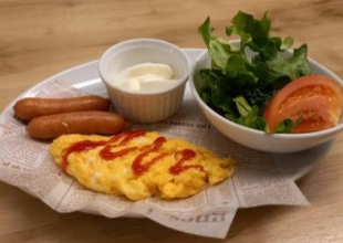 画像：セージ + スクランブルエッグ