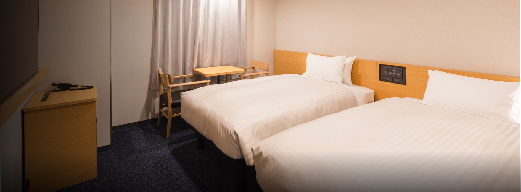 全米シェアNo.1シーリー社製ベッドを全室に導入