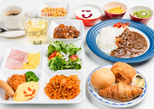 盛り付け例（洋食）
