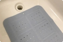 写真：滑り止めバスマッ：