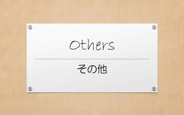その他