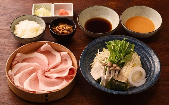 一人しゃぶしゃぶ朝食