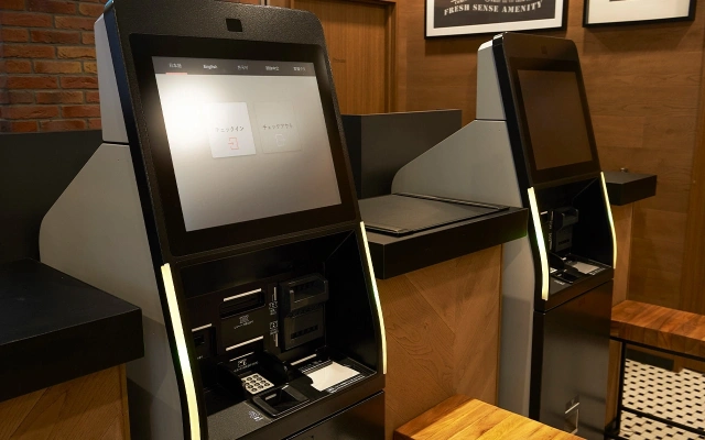 チェックイン・チェックアウト機
