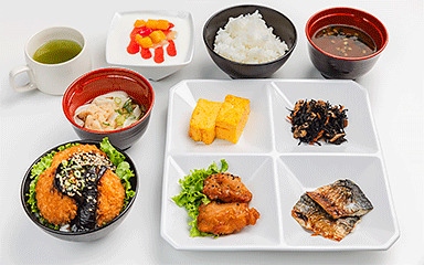 和食盛り付け例
