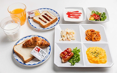 洋食盛り付け例