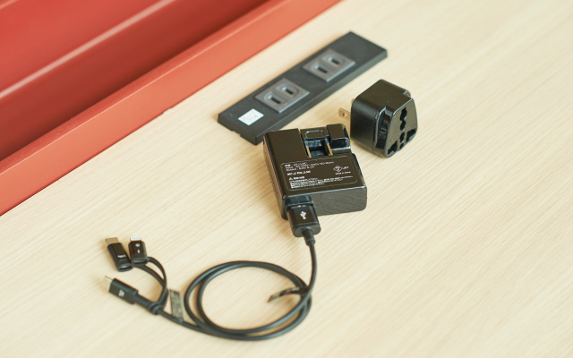 貸出備品　携帯充電器