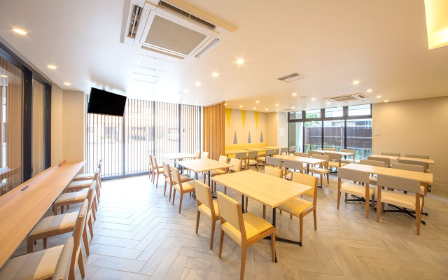 朝食会場