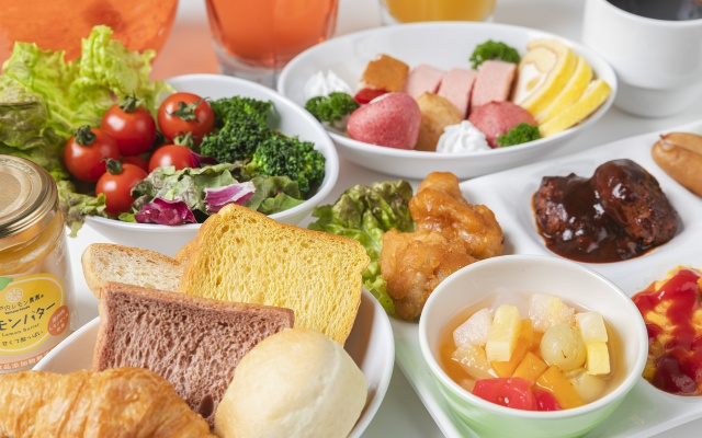 朝食盛付例（洋）
