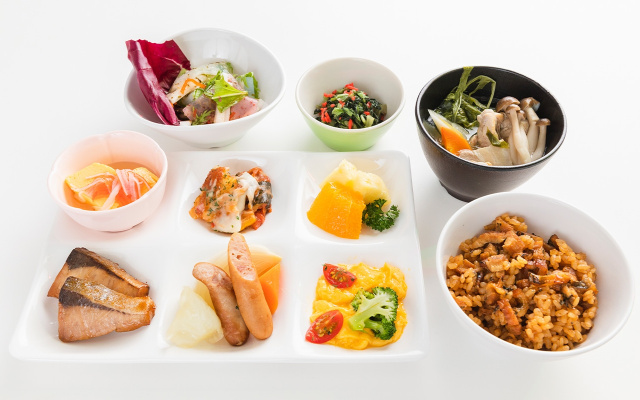 盛り付け例（和食）