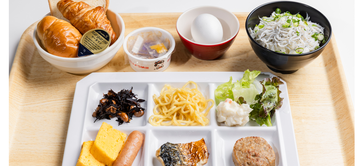 画像：朝食