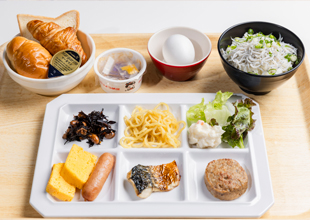 盛り付け例