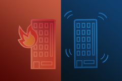 火災・地震発生時のご案内【安心・安全への取り組み】