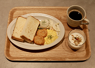 画像：朝食