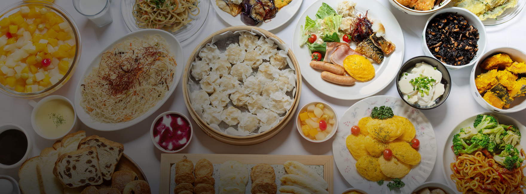 和食も洋食も、素材の味を楽しめる朝食ビュッフェ