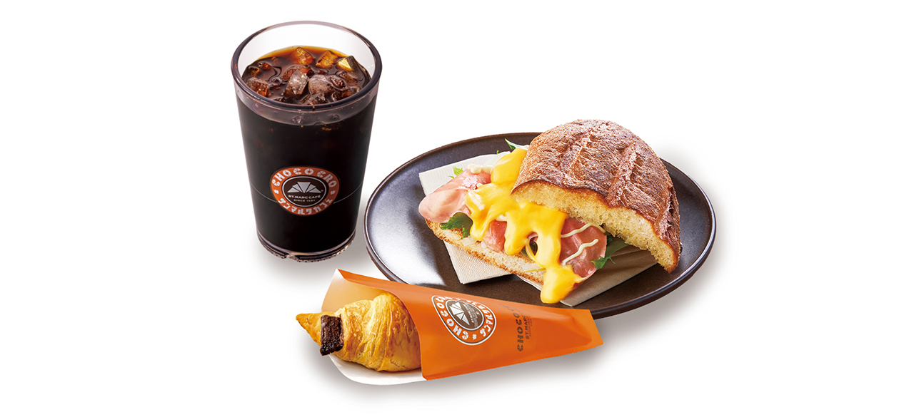 ホットサンド ハムチーズ