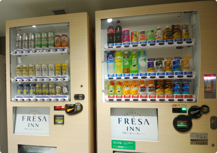 画像：自動販売機コーナー