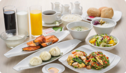 写真：朝食