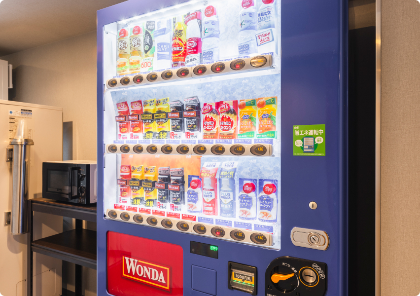 自動販売機コーナー