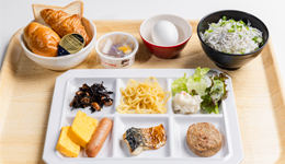 画像：朝食