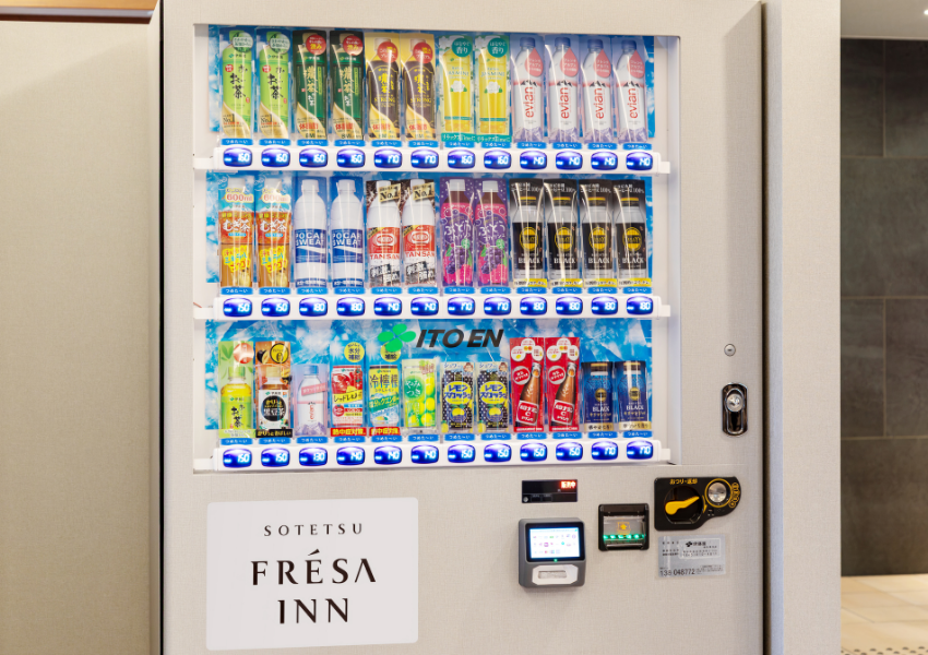 画像：自動販売機コーナー