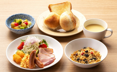 breakfast arrangement example Western