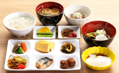 breakfast arrangement example -Japanese-