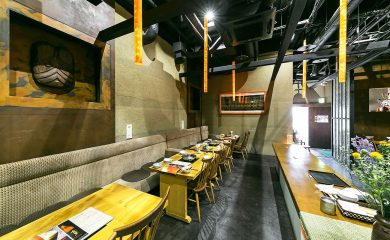 Restaurant Rinsen "Koku" in-store