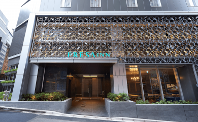 Hotel entrance