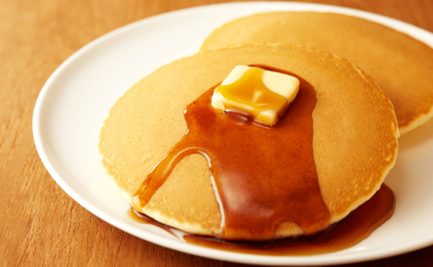Soy Milk Pancakes + The Below Drink