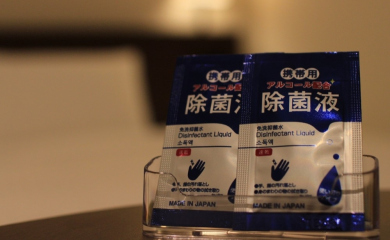 ALL CHAMBER POUCH TYPE ALCOHOL-CONTAINING DISINFECTANT INSTALLATION