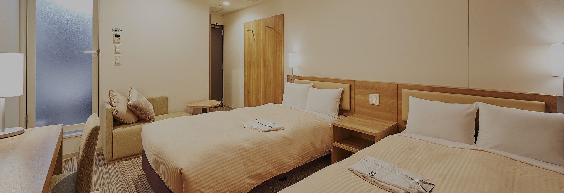 全室均采用西川经典寝具